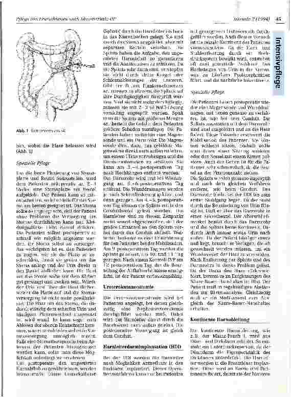 Vorschauseite 2: Pflege von Erwachsenen nach Blasenersatz-Operation