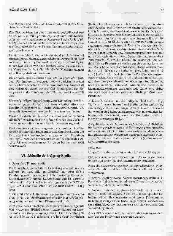 Vorschauseite 4: Anti-Aging in der Arztpraxis