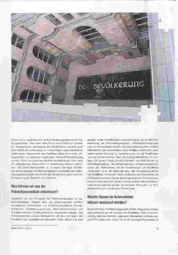 Vorschauseite 2: Konfliktmanagement im Krankenhaus Basis für ein konstruktives Miteinander