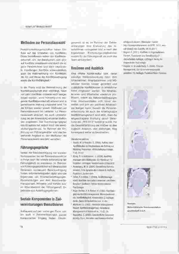 Vorschauseite 5: Konfliktmanagement im Krankenhaus Basis für ein konstruktives Miteinander