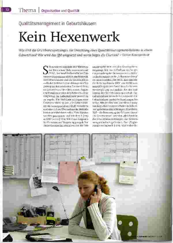 Vorschauseite 1: Kein Hexenwerk