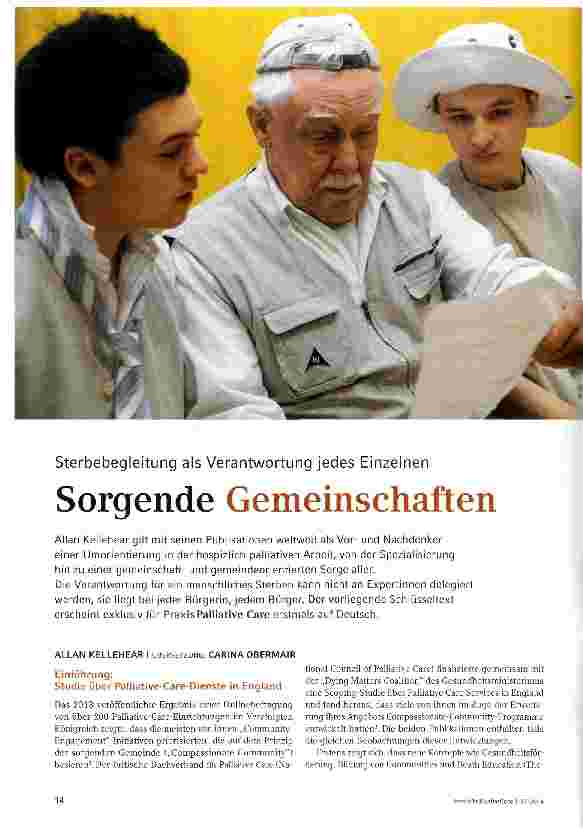 Vorschauseite 1: Sorgende Gemeinschaften