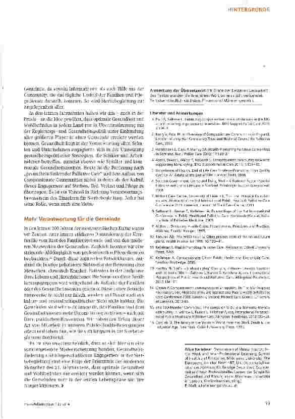 Vorschauseite 6: Sorgende Gemeinschaften