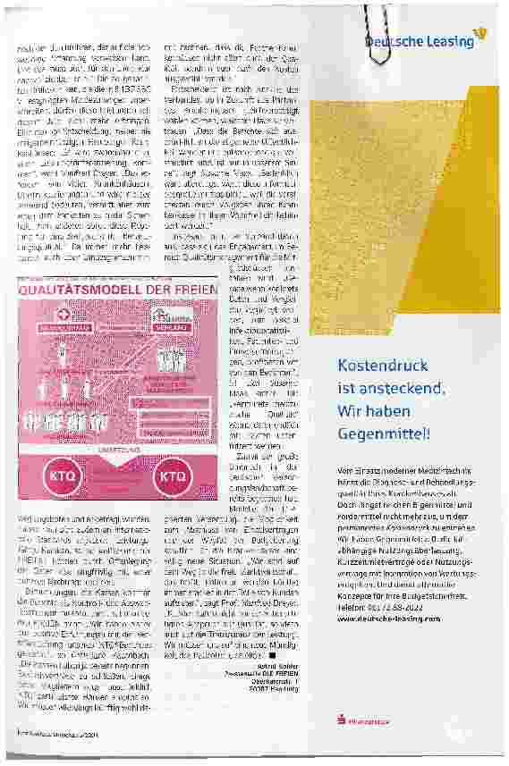 Vorschauseite 3: Tue Gutes und berichte darüberErfahrungen mit Qualitätsberichten