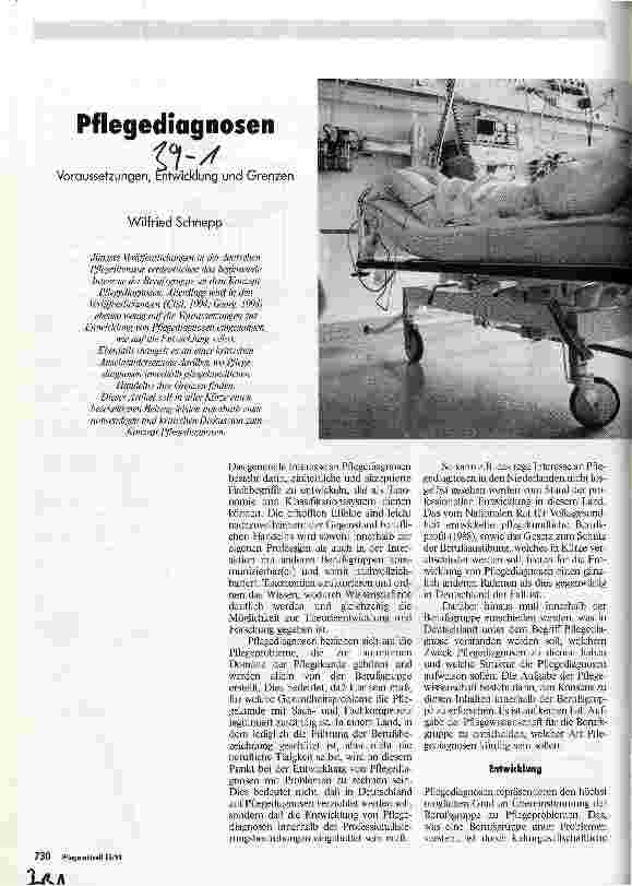 Vorschauseite 1: Pflegediagnosen Voraussetzungen, Entwicklungen und Grenzen