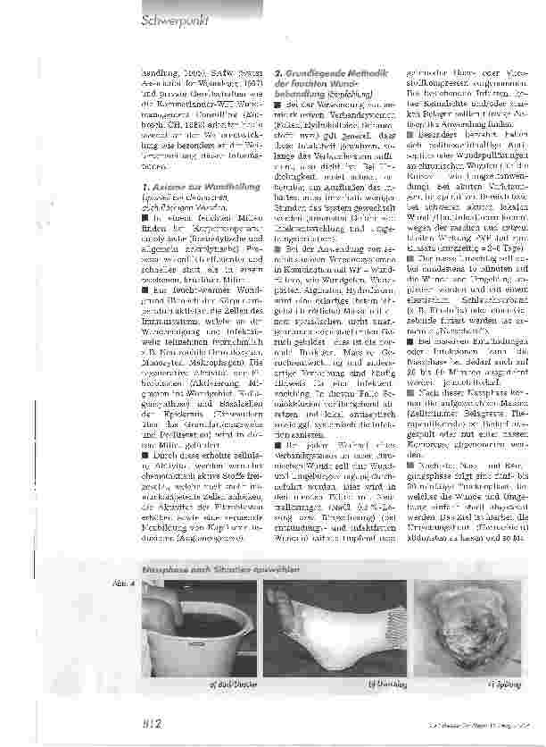 Vorschauseite 3: Prinzipien der feuchten WundbehandlungModernes Wundmanagement