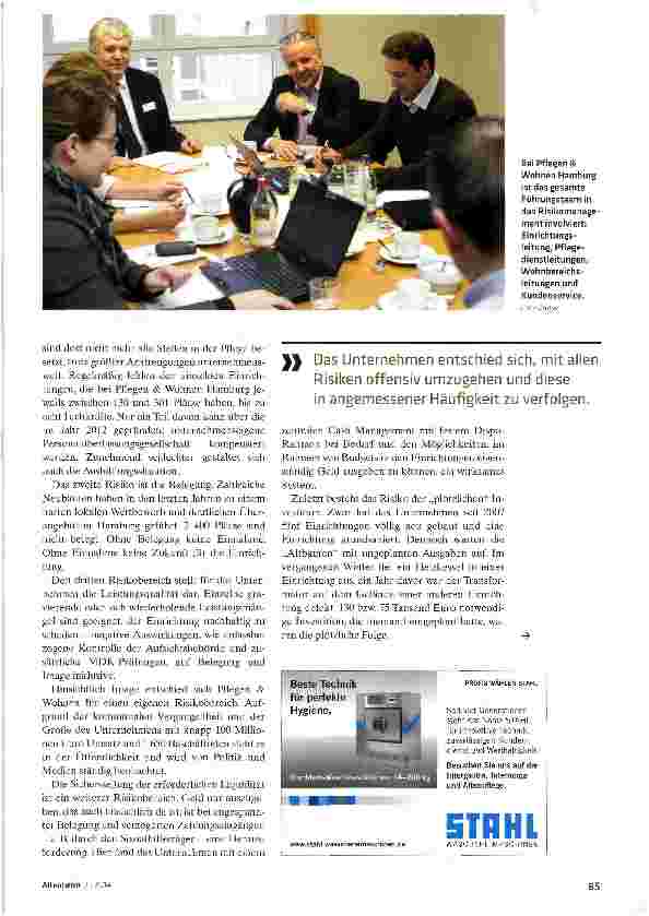 Vorschauseite 2: Risiken professionell und offensiv angehen
