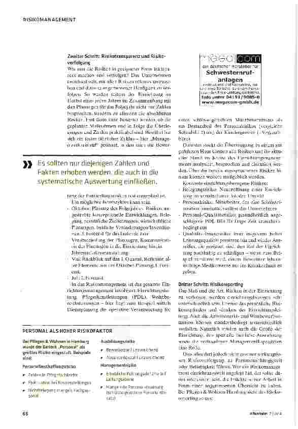 Vorschauseite 3: Risiken professionell und offensiv angehen