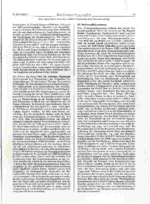 Vorschauseite 3: Sozialstaat zwischen Individualisierung und Pauschalierung