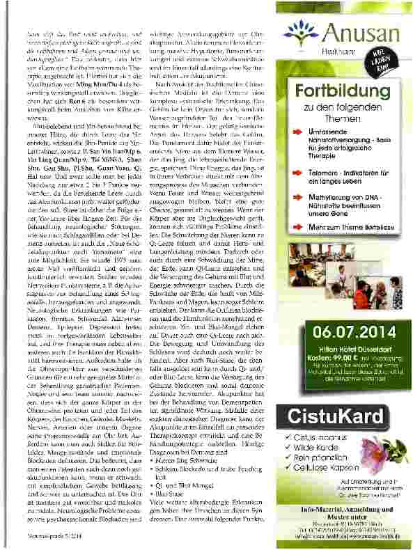 Vorschauseite 4: Von der Leere, Stagnation und Akkupunktur