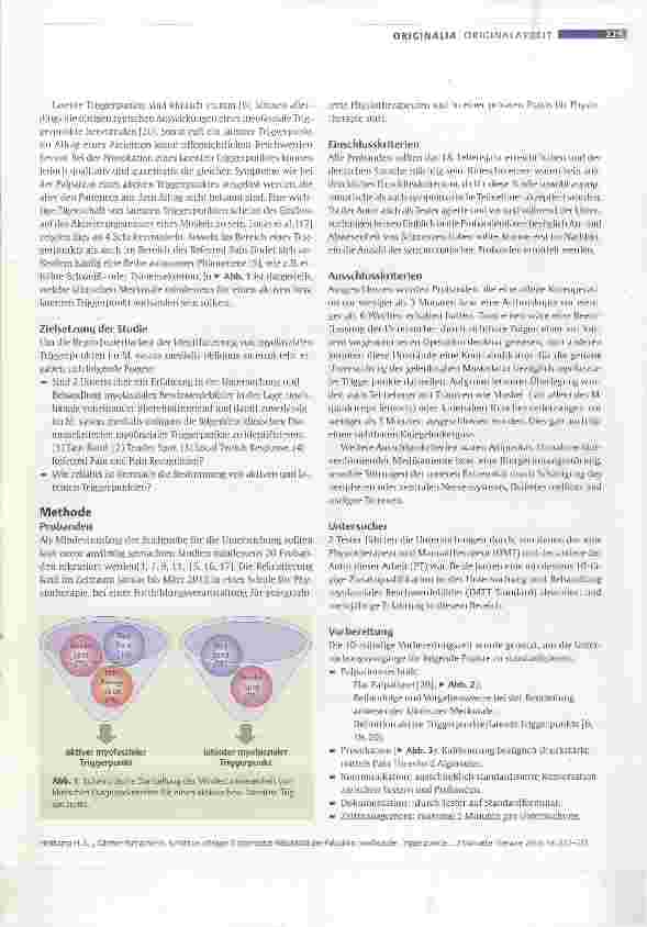 Vorschauseite 3: Intertester-Reliabilität der Palpation myofaszialer Triggerpunkte im M. vastus medialis obliquus