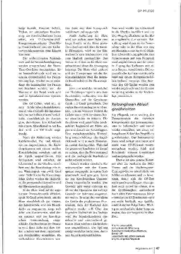 Vorschauseite 3: Ein Eingriff mit Geschichte