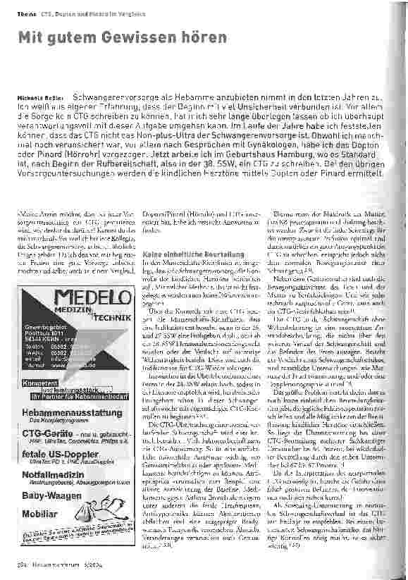 Vorschauseite 1: Mit gutem Gewissen hören
