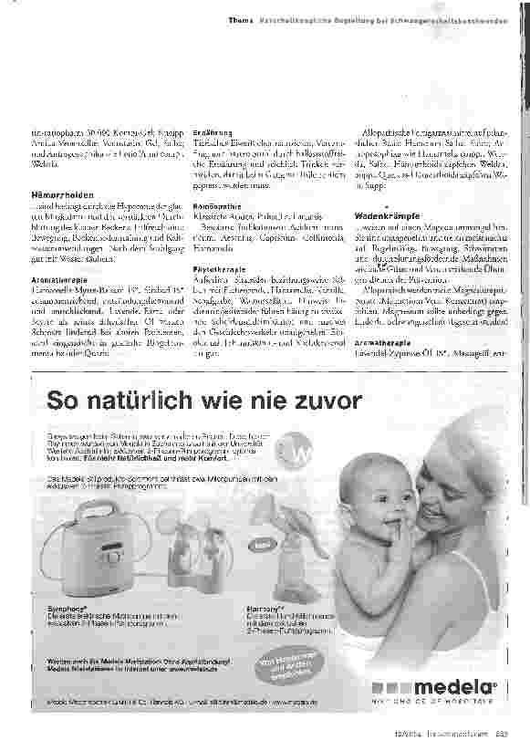 Vorschauseite 4: Allein die Dosis macht, dass ein Ding zum Gift wirdNaturhellkundliche Begleitung bei Schwangerschaftsbeschwerden
