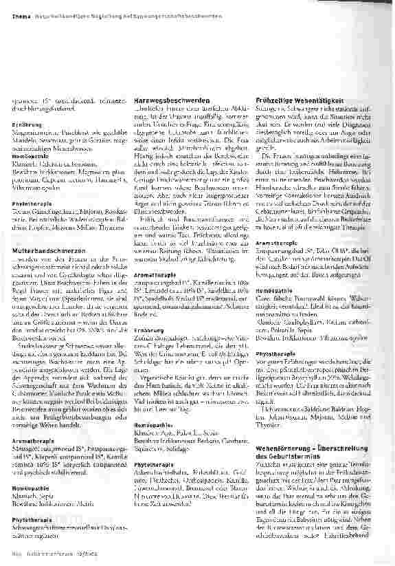 Vorschauseite 5: Allein die Dosis macht, dass ein Ding zum Gift wirdNaturhellkundliche Begleitung bei Schwangerschaftsbeschwerden