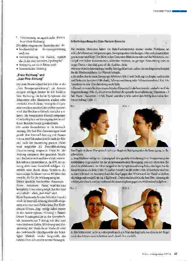 Vorschauseite 2: Selbsttherapie am Arbeitsplatz