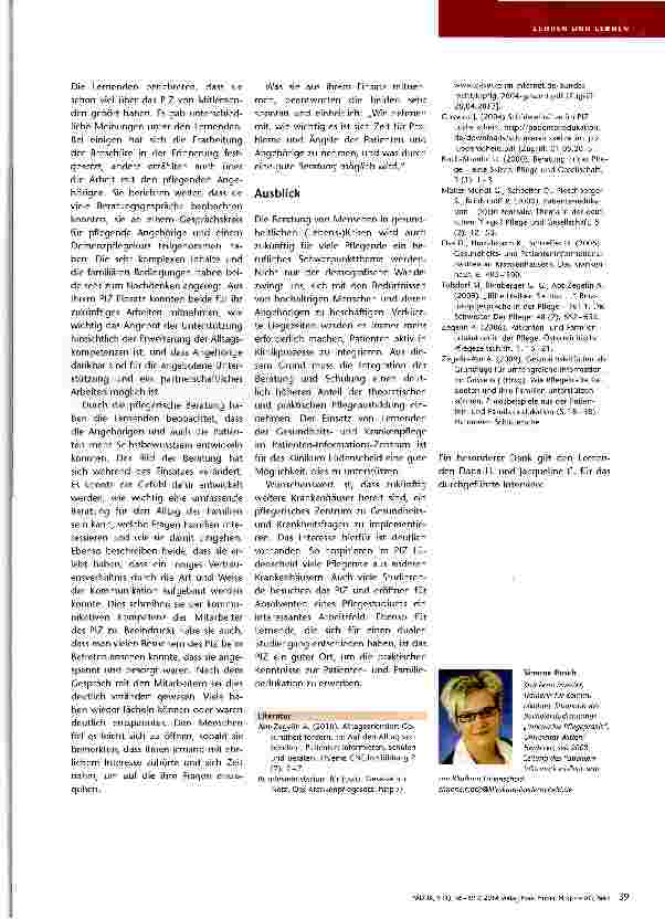 Vorschauseite 4: Patientenedukation in der Praxis