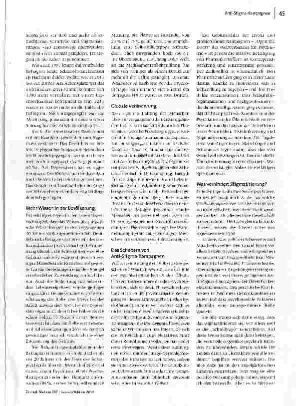 Vorschauseite 2: Nehmen Vorurteile zu?