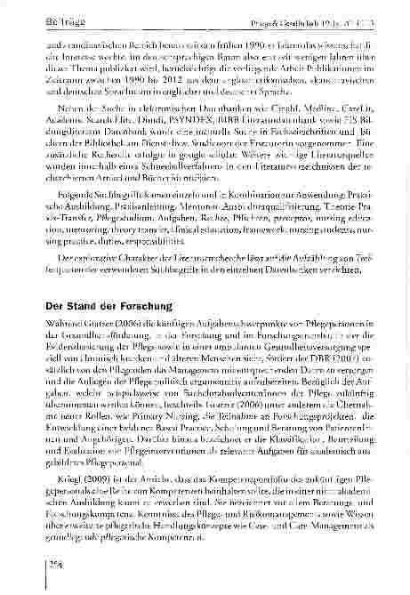 Vorschauseite 4: Die Rolle von Praxisanleitern und Praxisanleiterinnen in der klinisch-praktischen Ausbildung von österreichischen Pflegestudierenden