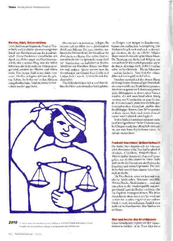 Vorschauseite 4: Über Entstehung, Entwicklung, Nutzen und Nachteile von Recht