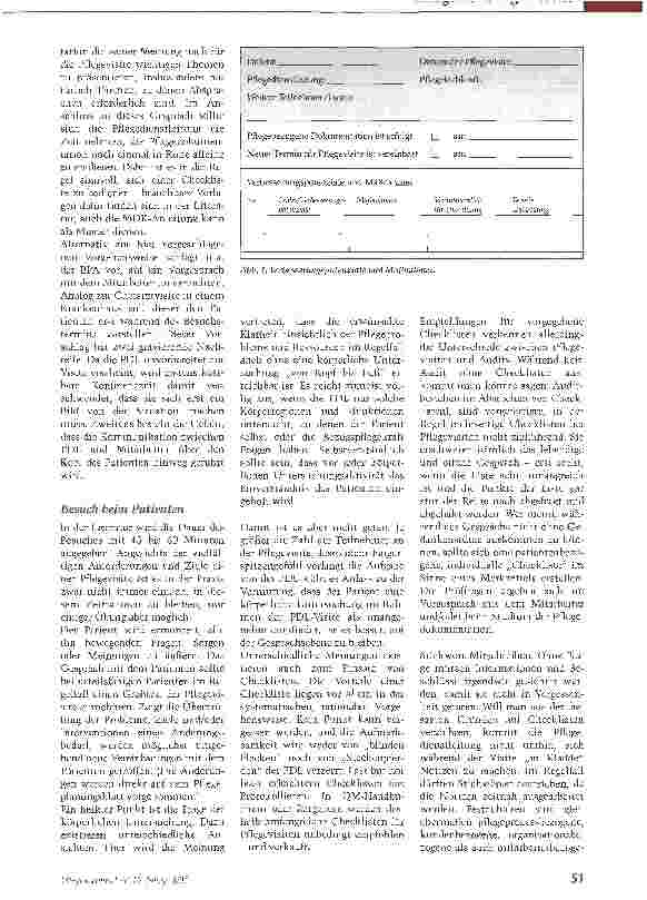 Vorschauseite 4: Pflegevisite - Wie die Pflegedienstleitung vorgehen sollte