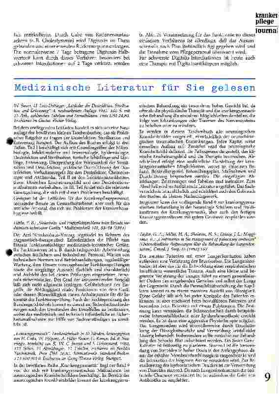 Vorschauseite 3: Klinik, Diagnostik und Therapie der Digitalis-Intoxikation