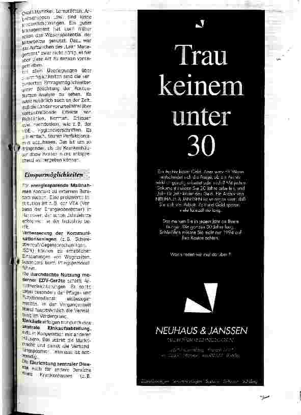 Vorschauseite 2: Nicht nur Symptome beseitigen, sondern nach den Gründen suchen GSG 93 und seine Anforderungen an die Führungskräfte