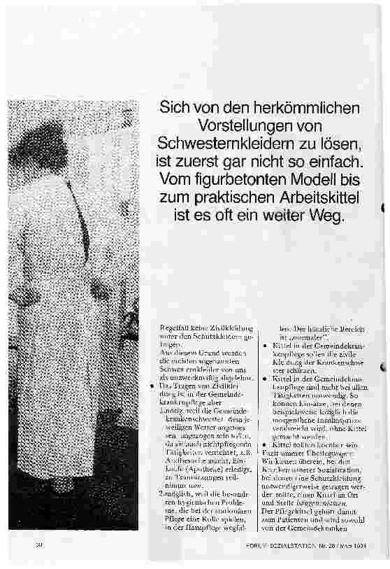 Vorschauseite 3: Das Modell, das keines ist: Der bequeme Riesenkittel