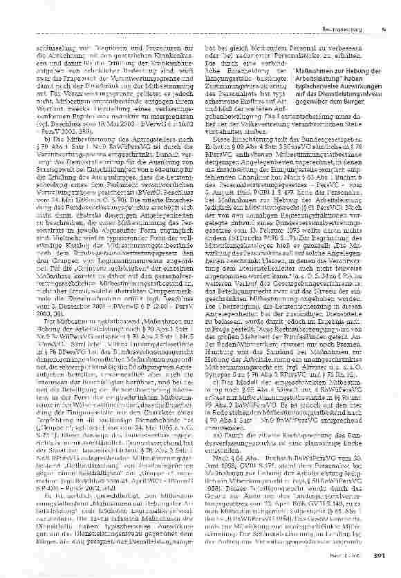 Vorschauseite 6: Mitbestimmung bei Verschlüsselung von Diagnosen und Prozeduren der Patienten