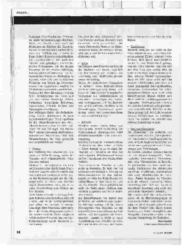 Vorschauseite 3: Der Urinstatus