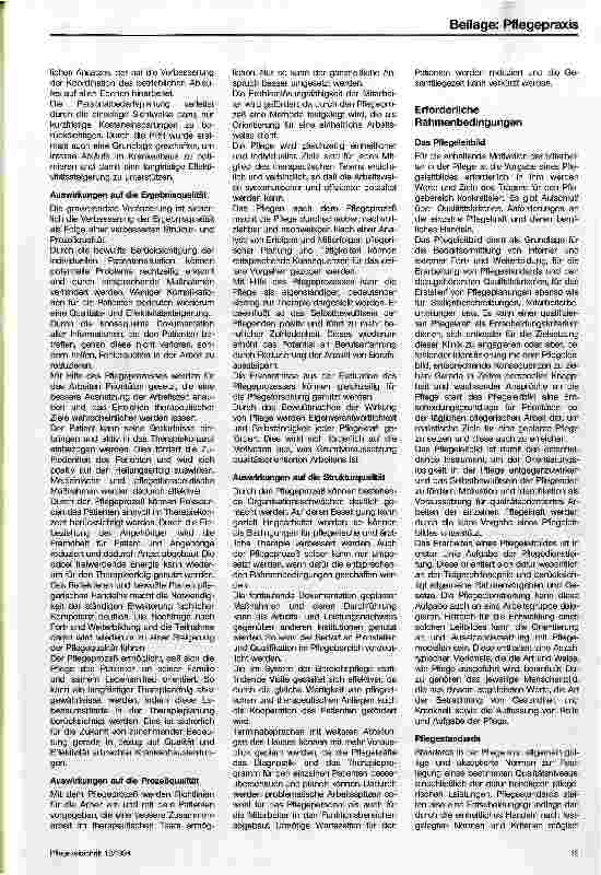 Vorschauseite 3: Der Pflegeprozeß als Instrument der Qualitätsmessung im Krankenhaus Ein Handlungsmodell für die innerbetriebliche Fortbildung