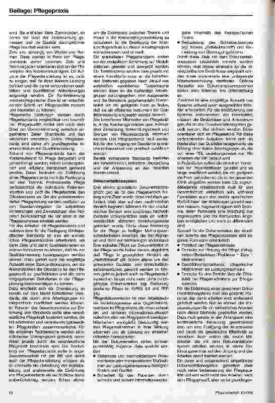Vorschauseite 4: Der Pflegeprozeß als Instrument der Qualitätsmessung im Krankenhaus Ein Handlungsmodell für die innerbetriebliche Fortbildung