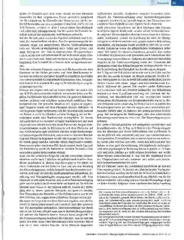 Vorschauseite 2: Flüssigkeitsgabe am Lebensende