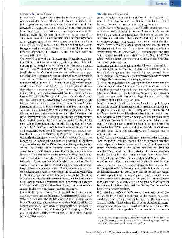 Vorschauseite 4: Flüssigkeitsgabe am Lebensende