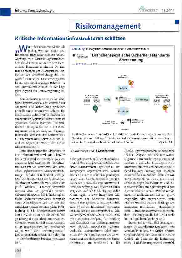 Vorschauseite 1: Kritische Informationsinfrastrukturen schützen