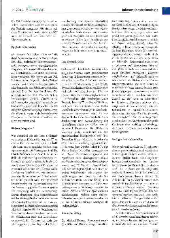 Vorschauseite 2: Kritische Informationsinfrastrukturen schützen
