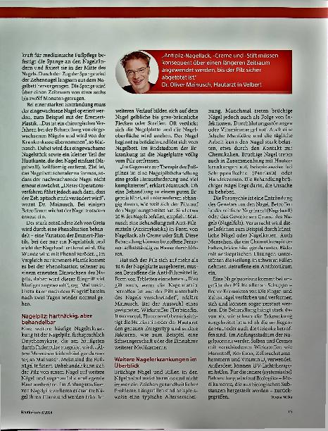 Vorschauseite 2: Ursachen, Behandlung und Tipps: Was tun bei Nagelproblemen?