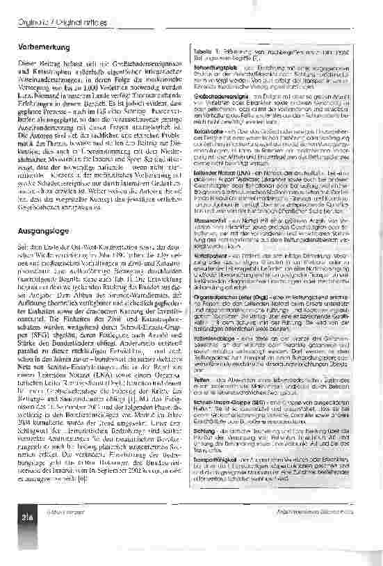 Vorschauseite 2: Überörtliche Hilfe beim Massenanfall von Verletzten (Ü-MANV)