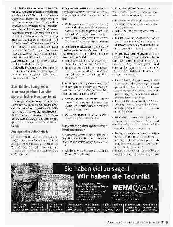Vorschauseite 4: Vom Spielsinn des Sinnesspiels in der logopädischen Arbeit mit Kindern