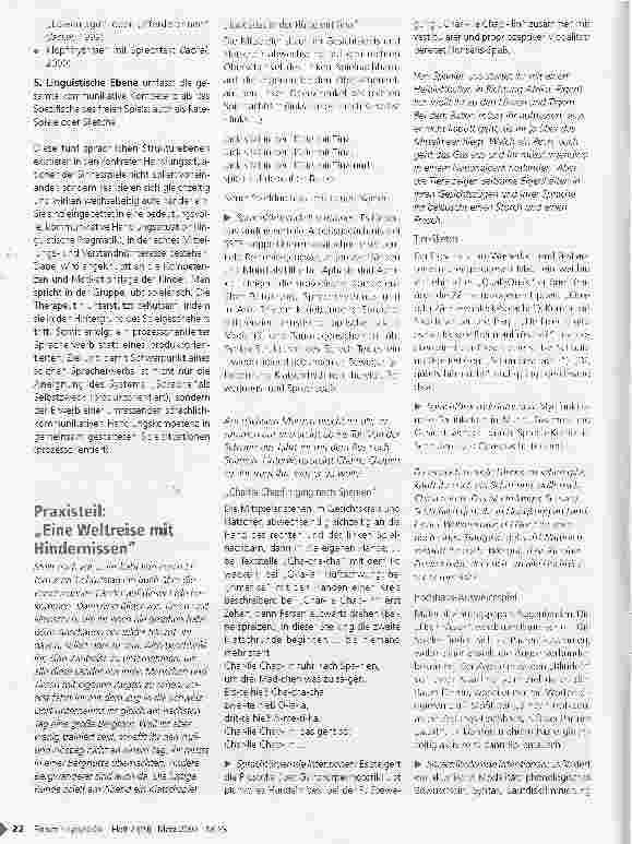 Vorschauseite 5: Vom Spielsinn des Sinnesspiels in der logopädischen Arbeit mit Kindern