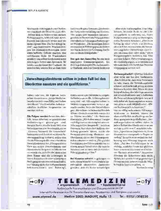 Vorschauseite 3: Die Erziehung der Ärzte