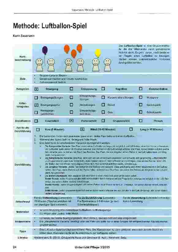 Vorschauseite 5: Methode: Armalphabet