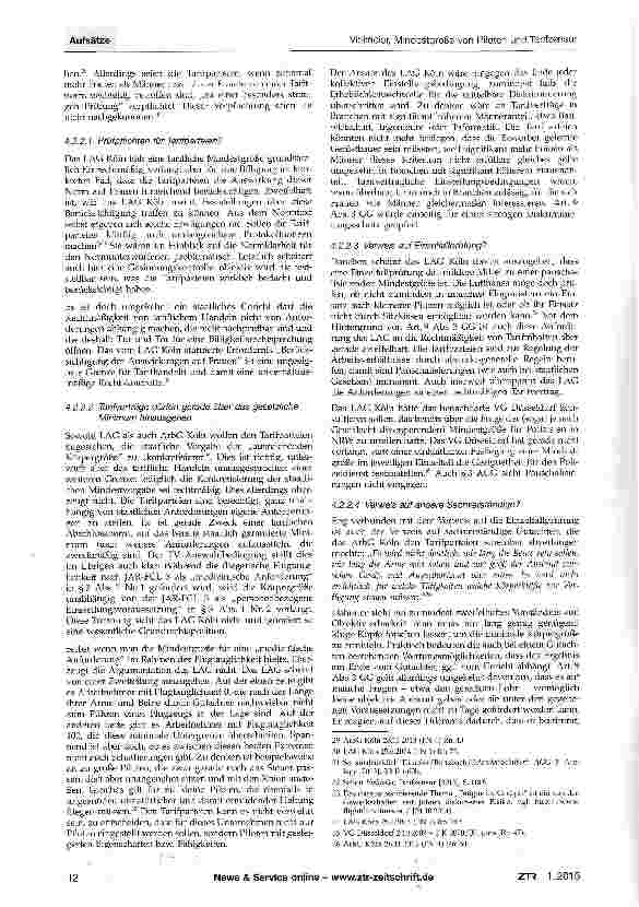 Vorschauseite 4: Mindestgröße von Piloten und Tarifzensur