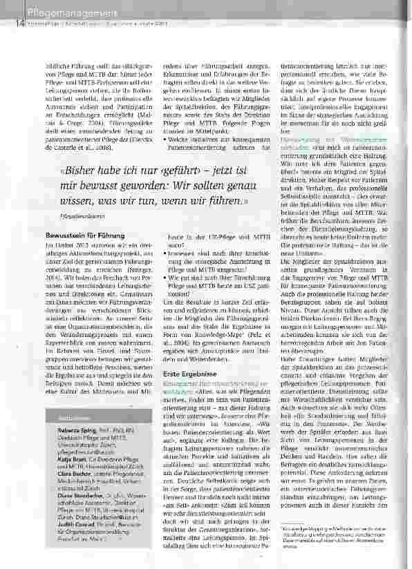 Vorschauseite 2: Gemeinsam in Führung gehen