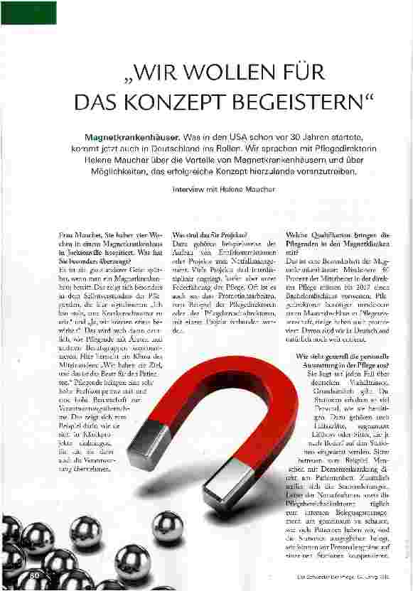 Vorschauseite 1: WIR WOLLEN FÜR DAS KONZEPT BEGEISTERN