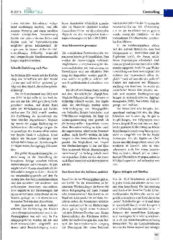 Vorschauseite 2: Kostenoptimierung mit differenzierten unterjährigen Analysen
