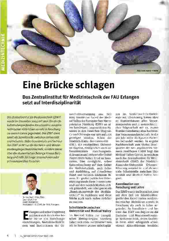 Vorschauseite 1: Eine Brücke schlagen