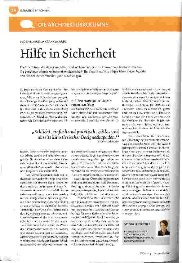 Vorschauseite 1: Hilfe in Sicherheit