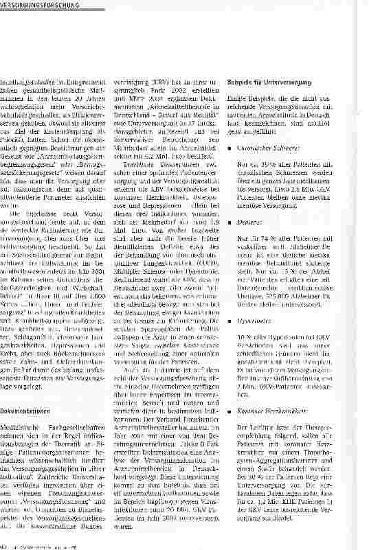 Vorschauseite 2: Wie geht Versorgungs-forschung mit dem Spannungsfeld von ökonomischer und moralischer Motivation um?