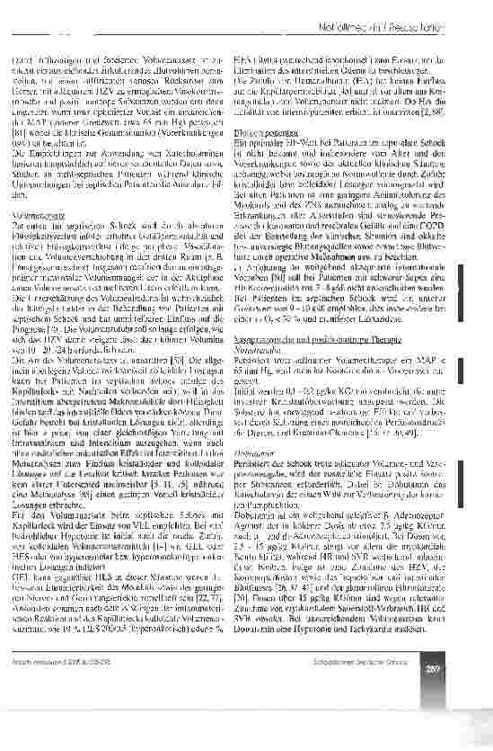 Vorschauseite 5: Septischer Schock. Zur Diagnostik und Therapie der SchockformenEmpfehlungen der Interdisziplinären Arbeitsgruppe Schock der DIVI - Teil V
